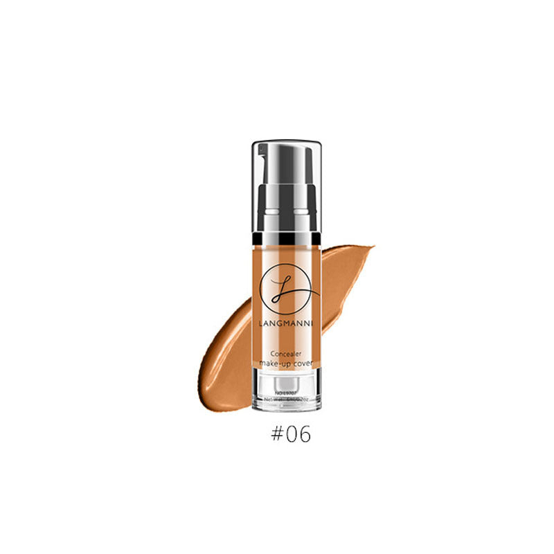 Full Coverage Liquid Foundation & Concealer — 6 Shades