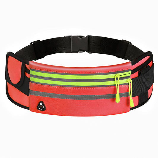 Waterproof Sports Fanny Pack – Double Zipper Running Waist Bag for Men & Women
