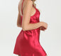 Sheer Teddy Lingerie Nightgown – V-Neck Stand Collar, Sleeveless, S–XXL