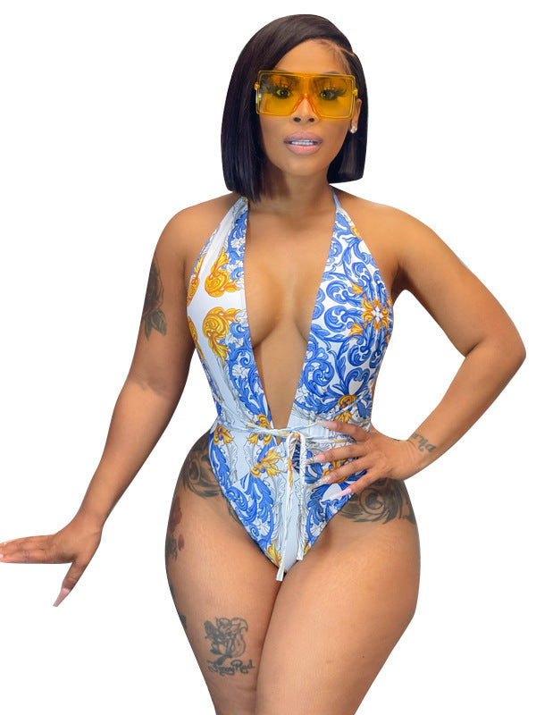 Women's Three-Piece Bikini Set with Chiffon Shawl | Long Sleeve Cover-Up & Shorts
