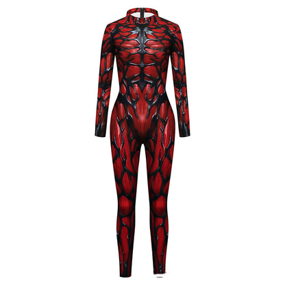 Men's Cosplay Bodysuit Jumpsuit – Stretchy Spandex One-Piece Anime Costume