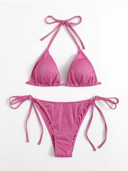 Bandage Bikini Set — 6 Colors, Sizes XS–XL