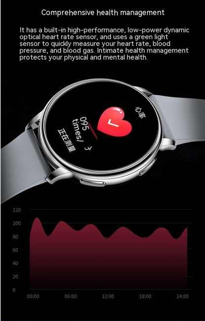 Health Monitoring Smartwatch – Heart Rate, Blood Oxygen, Sleep Tracker & More