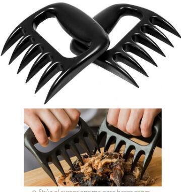 Bear Claw Meat Shredder Forks – BBQ Pulled Pork & Chicken Shredding Claws (Set of 2)