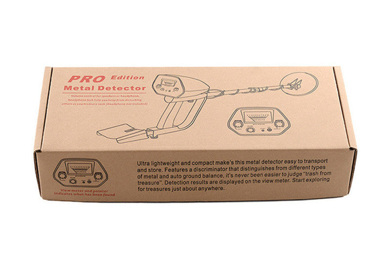 Beginner Metal Detector – Underground, 1-Meter Range, Audible Alarm