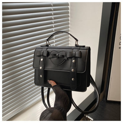 Women's PU Leather Square Shoulder Bag – 5 Colors