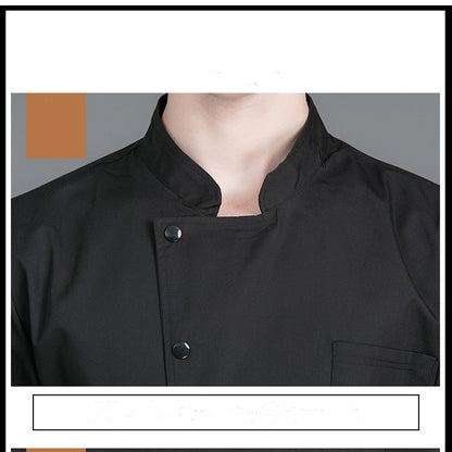 Breathable Short-Sleeve Chef Top – Moisture-Wicking Kitchen Uniform for Summer