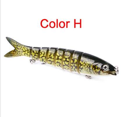 Pike Fishing Lures – Multi-Jointed Hard Bait for Pike, Carp & Trolling (5-Pack)