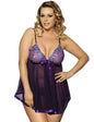 Women's Lace Sling Nightgown – Sexy Sleepwear Slip Dress Plus Size S–6XL