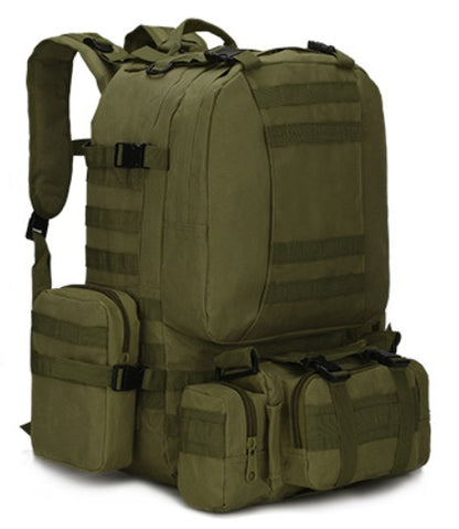 60L Tactical Hiking Backpack – Military Camouflage Outdoor Assault Pack
