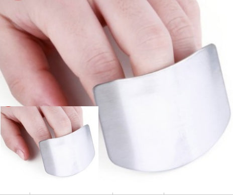 Stainless Steel Finger Guard for Cutting – Kitchen Hand Protector for Chopping & Slicing