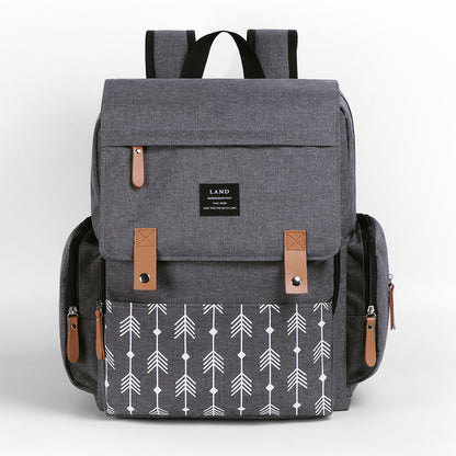 Large Capacity Diaper Bag Backpack – Oxford Cloth Baby Nursing Travel Bag