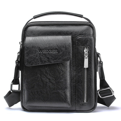 Women's Vertical PU Leather Handbag – Structured Top Handle Bag for Work & Everyday