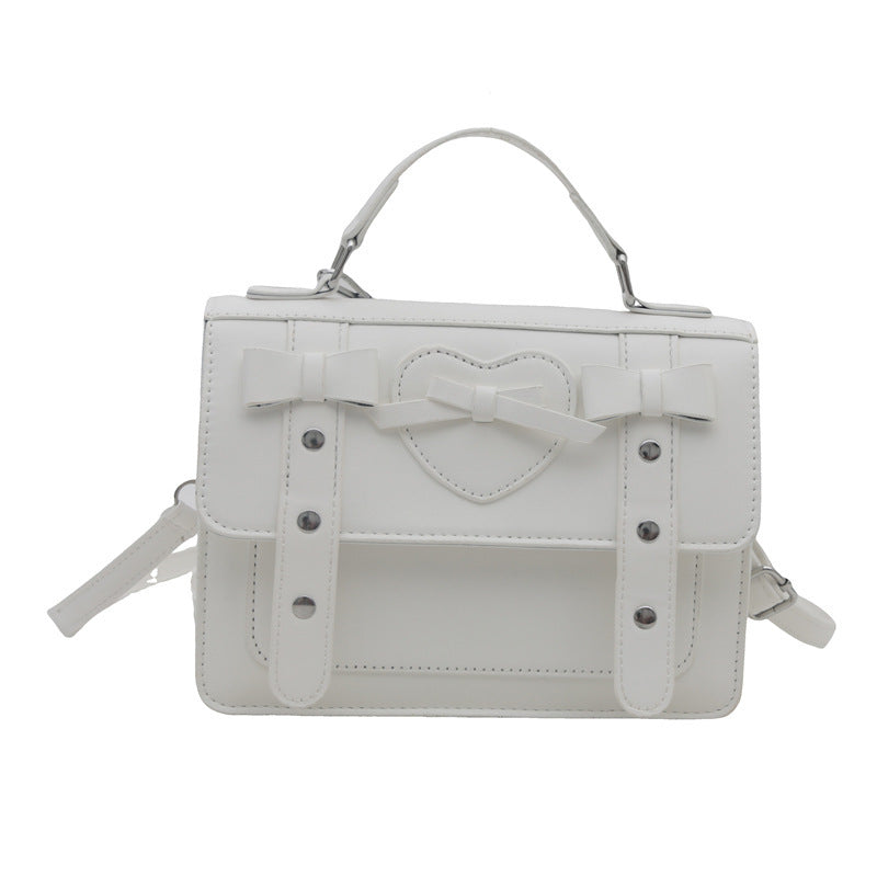 Women's PU Leather Square Shoulder Bag – 5 Colors