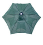 Automatic Folding Umbrella Fishing Net – Nylon Collapsible Cast Net | 4 to 24 Inlet Holes