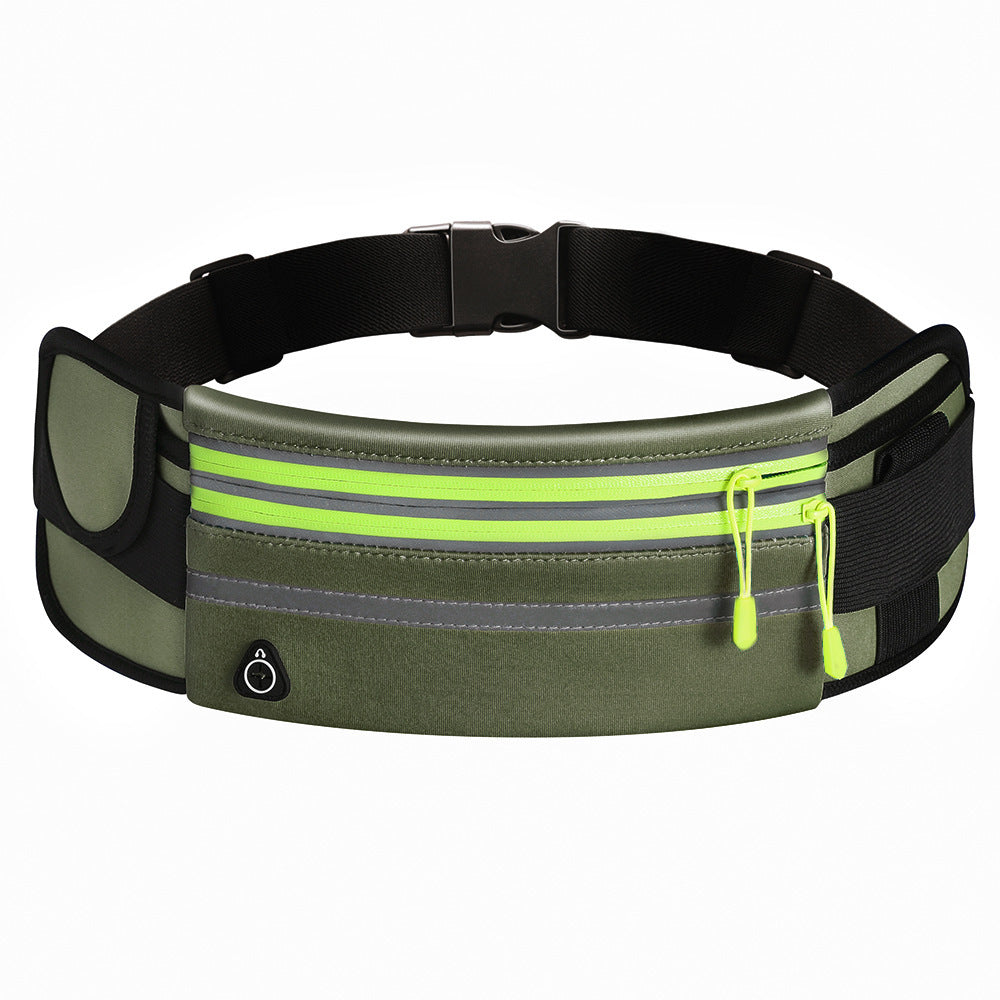 Waterproof Sports Fanny Pack – Double Zipper Running Waist Bag for Men & Women