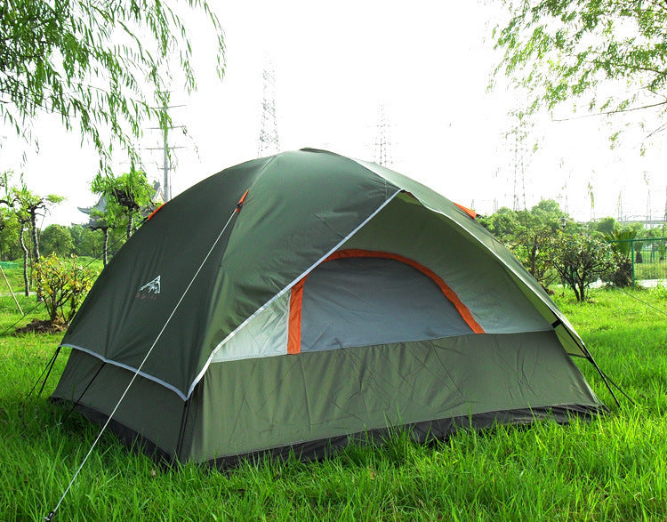 Waterproof Camping Tent – 3000mm Rated, Blue & Green