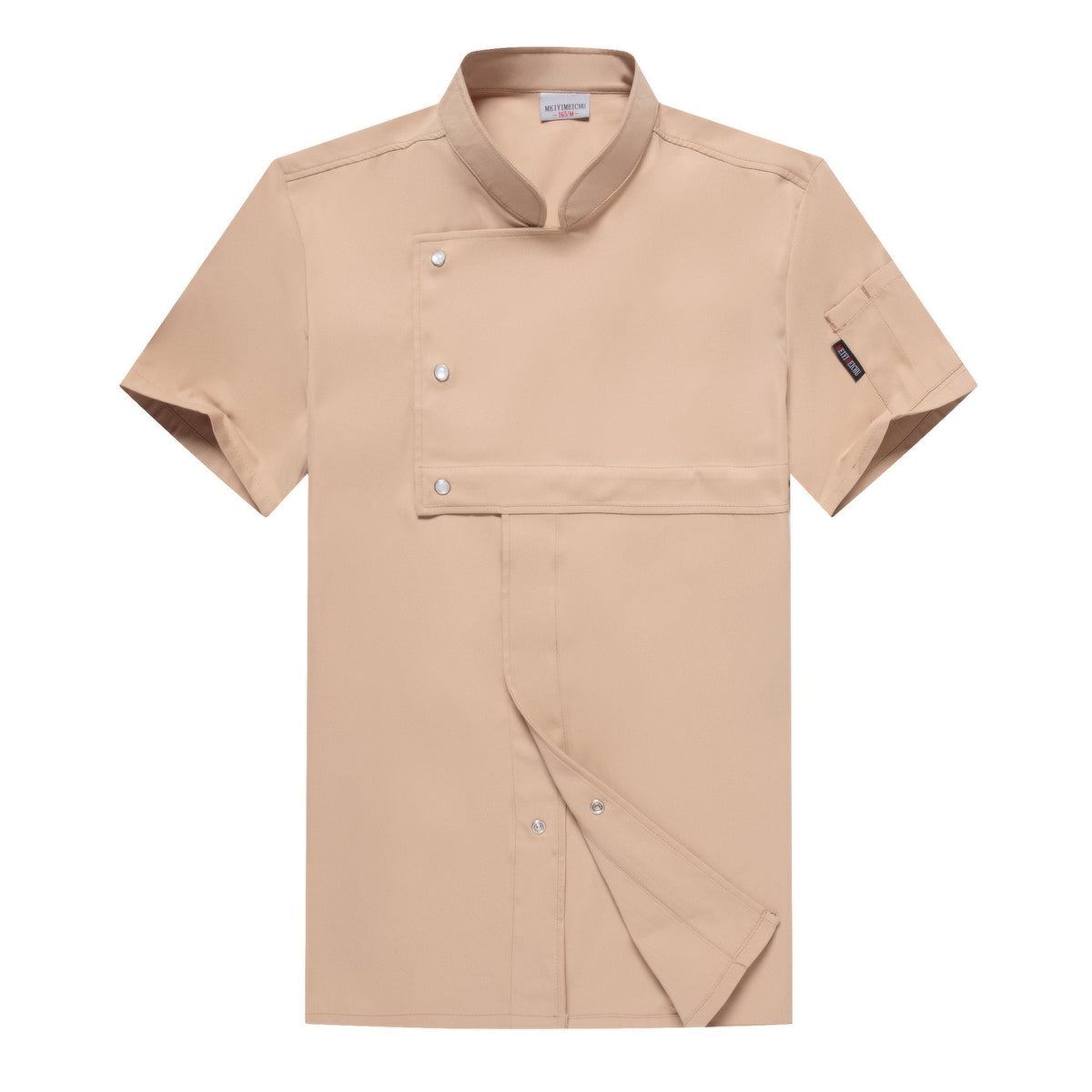 Premium Short-Sleeve Chef Uniform – Moisture-Wicking Professional Kitchen Coat