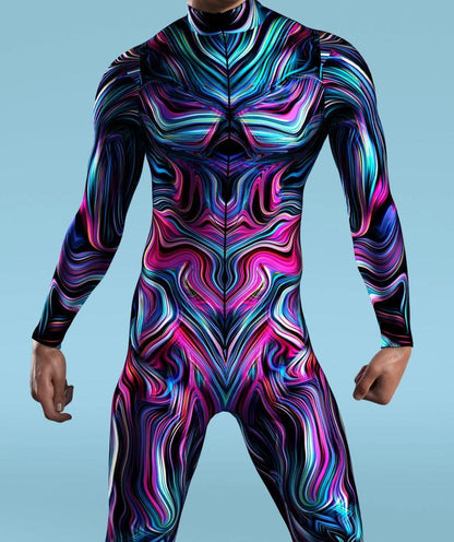 3D Digital Print Cosplay Jumpsuit – Anime & Street Style One-Piece Costume