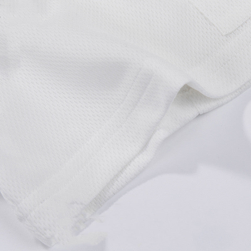 Men's Thin Mesh Chef Uniform Top – Lightweight Moisture-Wicking Kitchen Workwear
