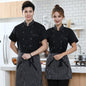 Unisex Short-Sleeve Chef Coat – Moisture-Wicking Summer Kitchen Uniform