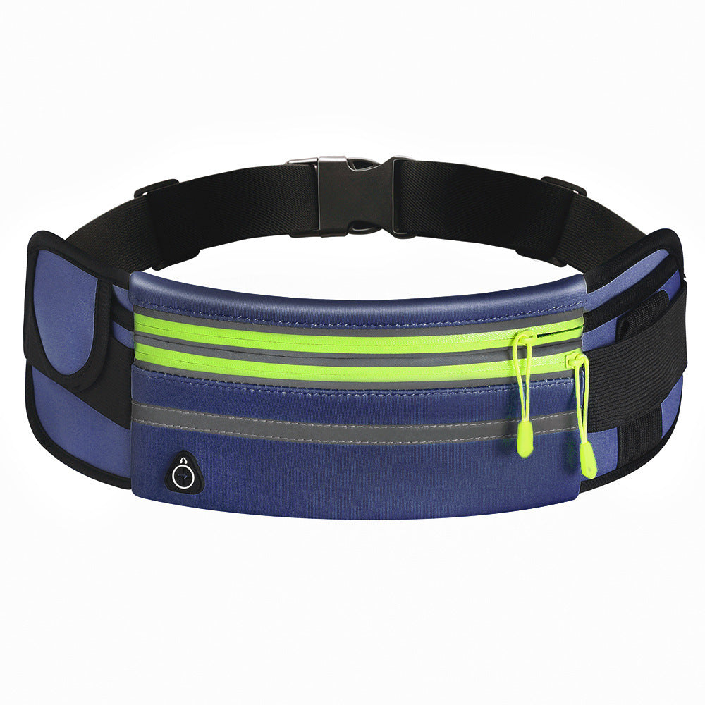 Waterproof Sports Fanny Pack – Double Zipper Running Waist Bag for Men & Women