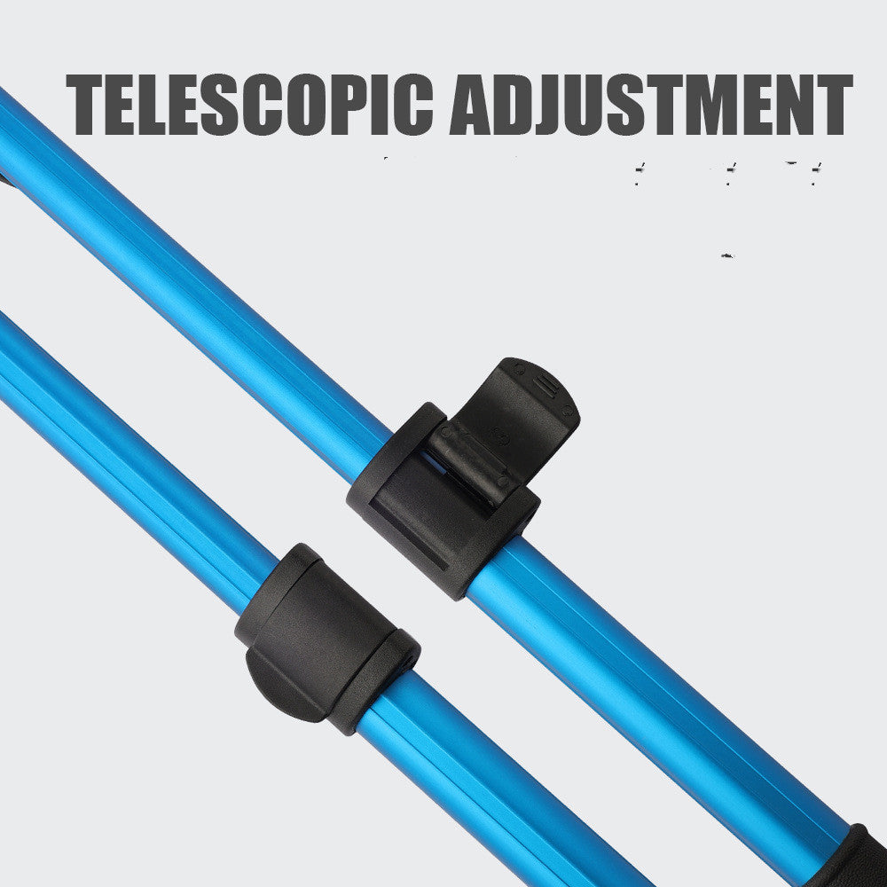 Aluminum Alloy Folding Fishing Net – Retractable Triangle Landing Net for Lure Fishing