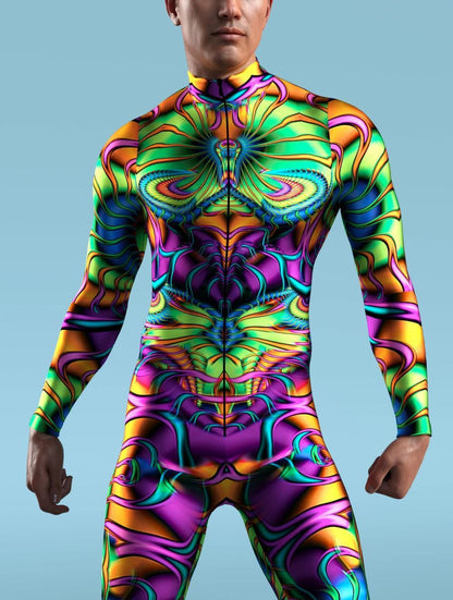 3D Digital Print Cosplay Jumpsuit – Anime & Street Style One-Piece Costume