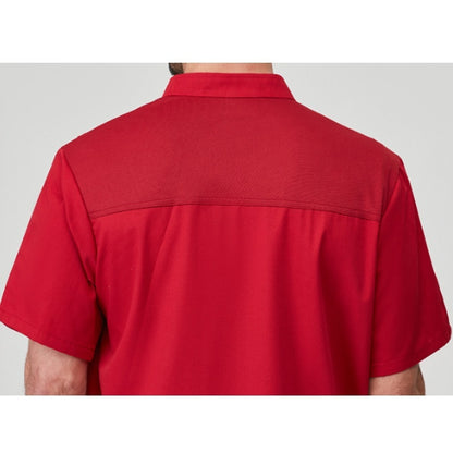 Men's Long-Sleeve Chef Coat – Anti-Oil Stretch Kitchen Uniform
