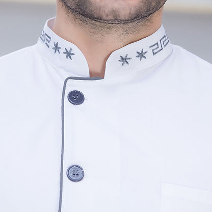Chef Apron & Short Sleeve Top Set – Moisture-Wicking Unisex Kitchen Uniform