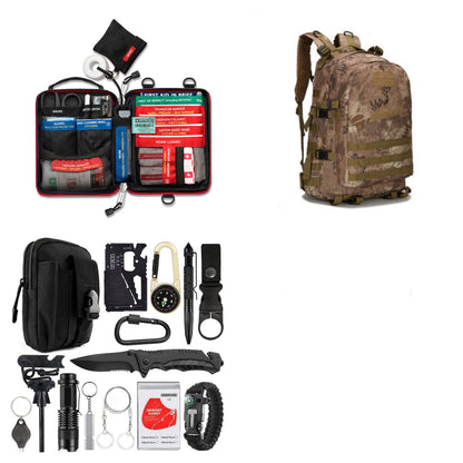 Outdoor Camping Multi-Function Tool Survival Equipment Sos Self-Defense Supplies