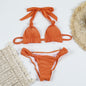 Green and Orange Bikinis