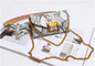 Women's Snake Print Chain Crossbody Bag – PU Leather Belt Bag Purse
