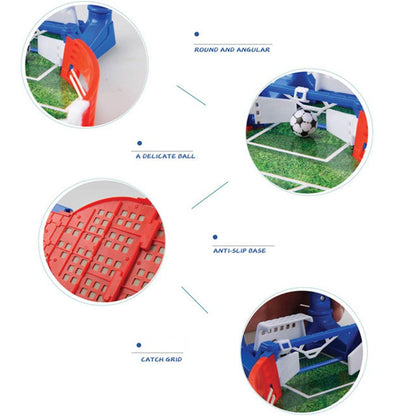 Mini Tabletop Soccer Game Set – Portable 2-Player Football Board Game with 2 Balls