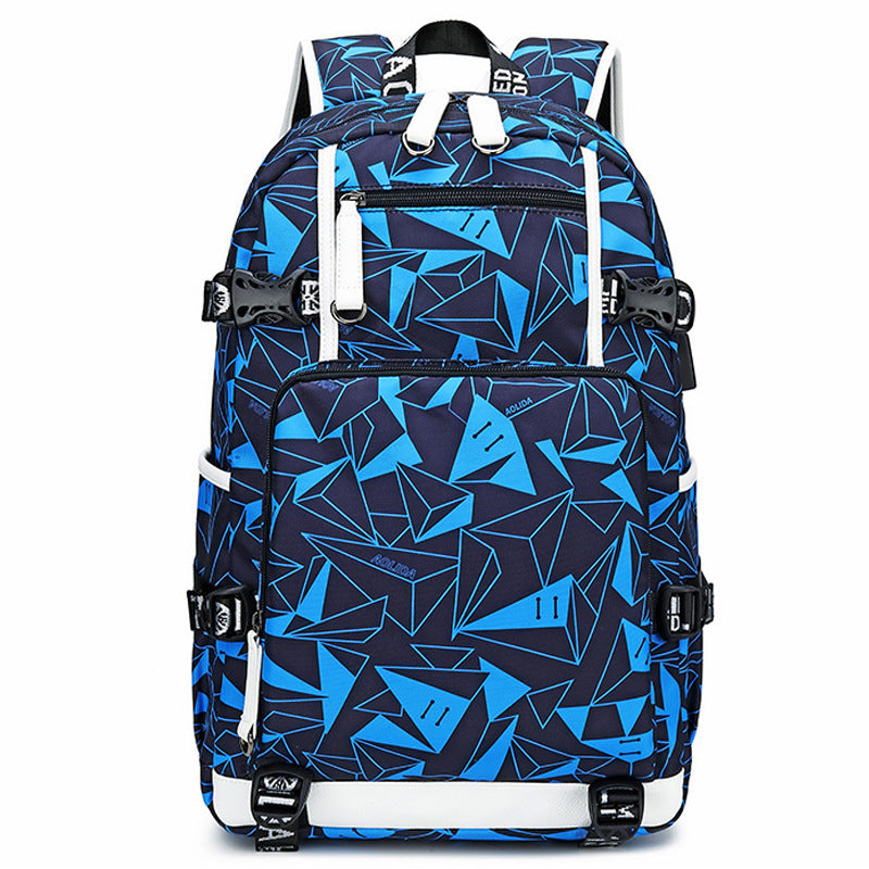 Kids & Teen School Backpack – Waterproof Oxford Bag for Middle School