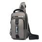 Men's Waterproof Sling Chest Bag – Outdoor Crossbody Shoulder Pack