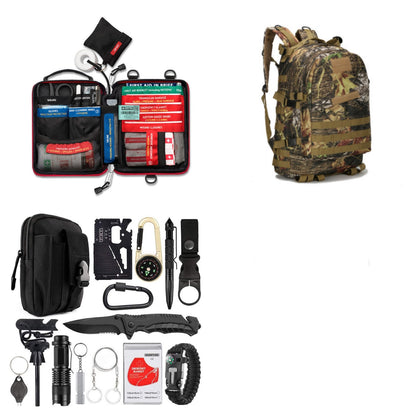 Outdoor Camping Multi-Function Tool Survival Equipment Sos Self-Defense Supplies