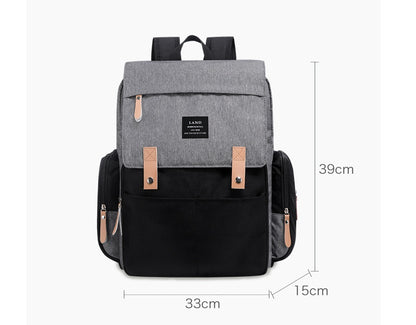 Large Capacity Diaper Bag Backpack – Oxford Cloth Baby Nursing Travel Bag