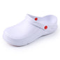 Non-Slip Chef Kitchen Shoes – Oil & Waterproof Work Clogs | Black & White