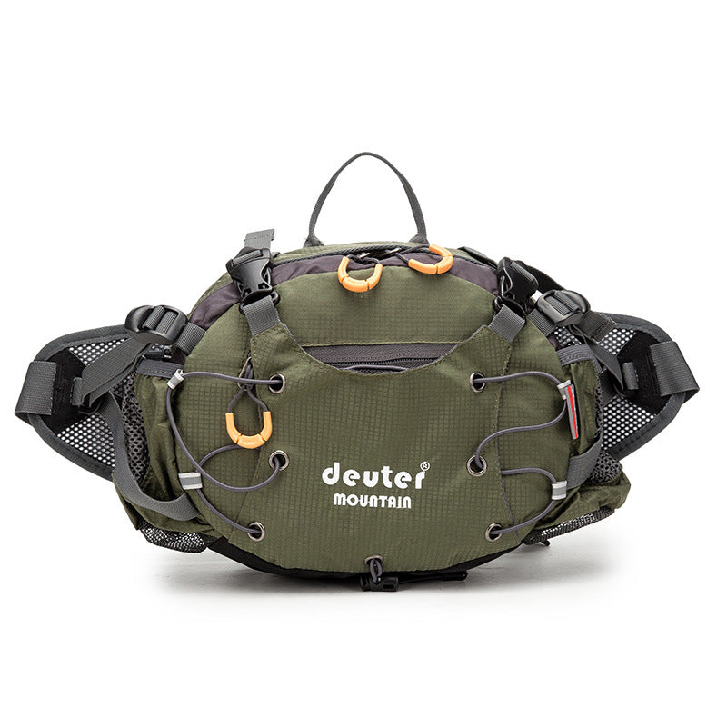 Cycling & Outdoor Waist Bag – 10" Sports Fanny Pack for Hiking, Travel & Running