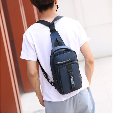 Men's Waterproof Sling Chest Bag – Outdoor Crossbody Shoulder Pack