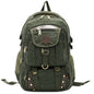 Canvas Hiking & Laptop Backpack – 20–35L Outdoor Daypack for Men