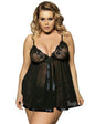 Women's Lace Sling Nightgown – Sexy Sleepwear Slip Dress Plus Size S–6XL