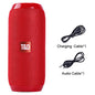 360° Portable Bluetooth Speaker – IPX5 Waterproof, FM Radio, 10-Hour Battery