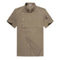 Premium Short-Sleeve Chef Uniform – Moisture-Wicking Professional Kitchen Coat