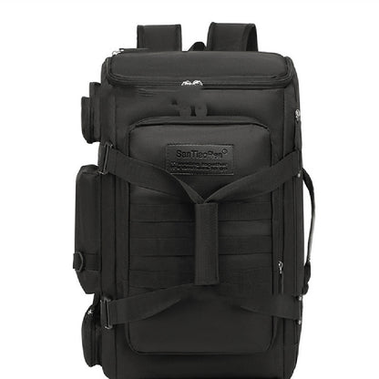 Large Nylon Travel Backpack – Unisex Laptop Bag for Leisure & Work