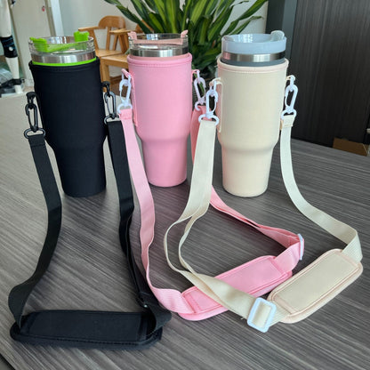 Fabric Tumbler Sleeve – Cup Cover for Mugs & Tumblers, 3 Colors