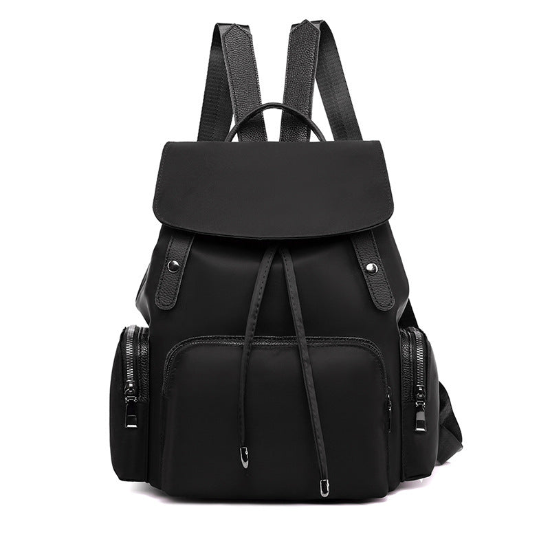 Women's Oxford Backpack – Large Capacity Drawstring School & Travel Bag