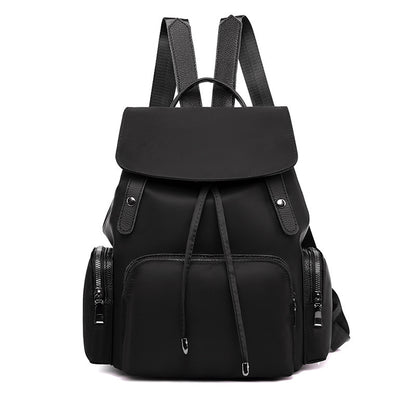 Women's Oxford Backpack – Large Capacity Drawstring School & Travel Bag