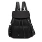 Women's Oxford Backpack – Large Capacity Drawstring School & Travel Bag